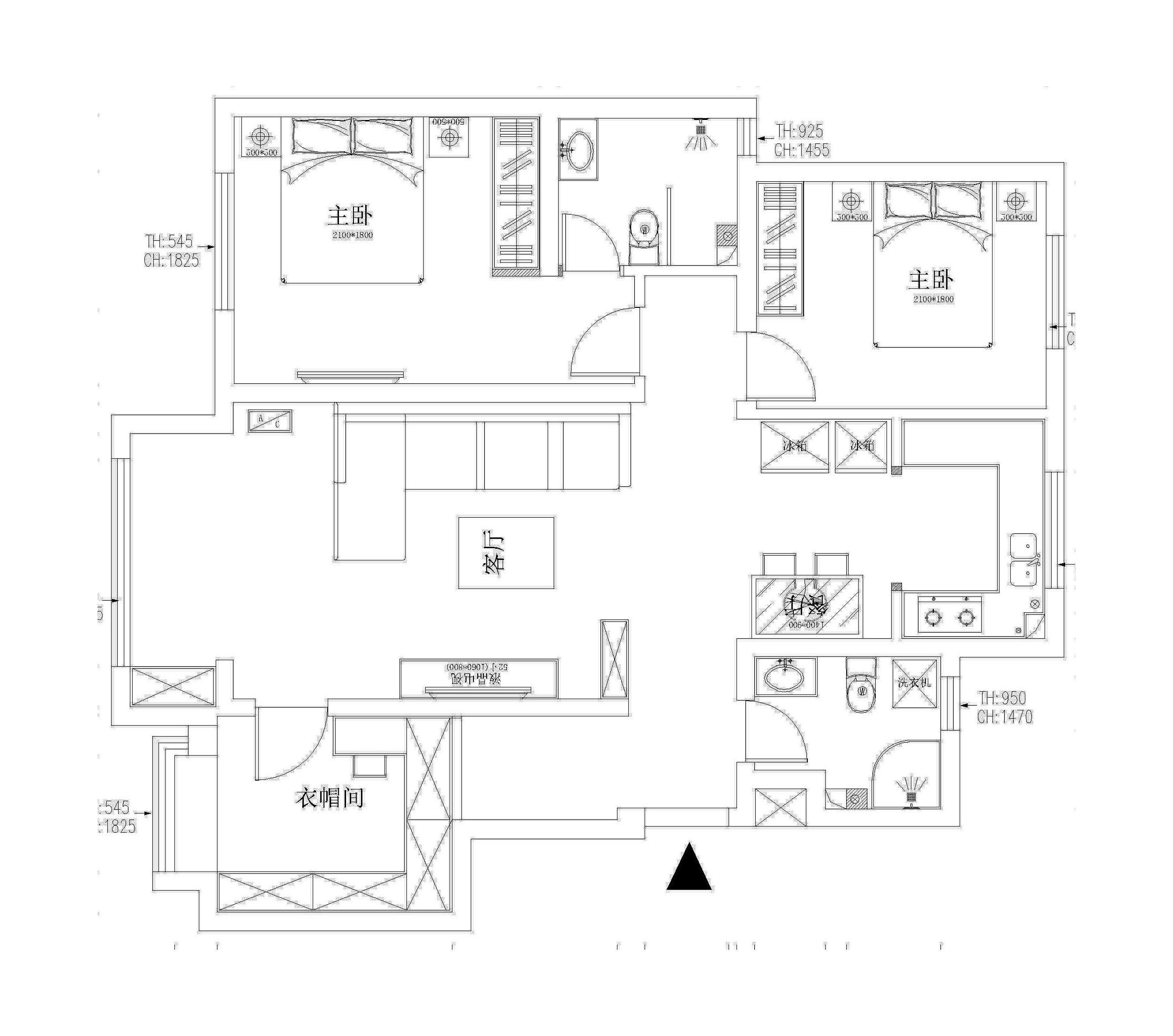 中建幸福城115㎡现代简约